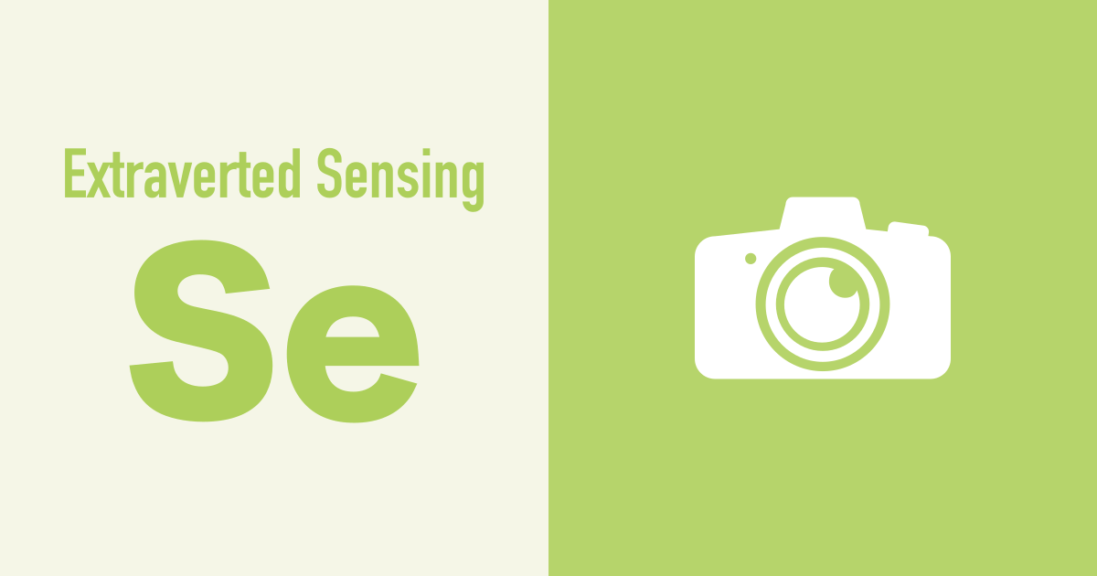 Extraverted Sensing (Se)