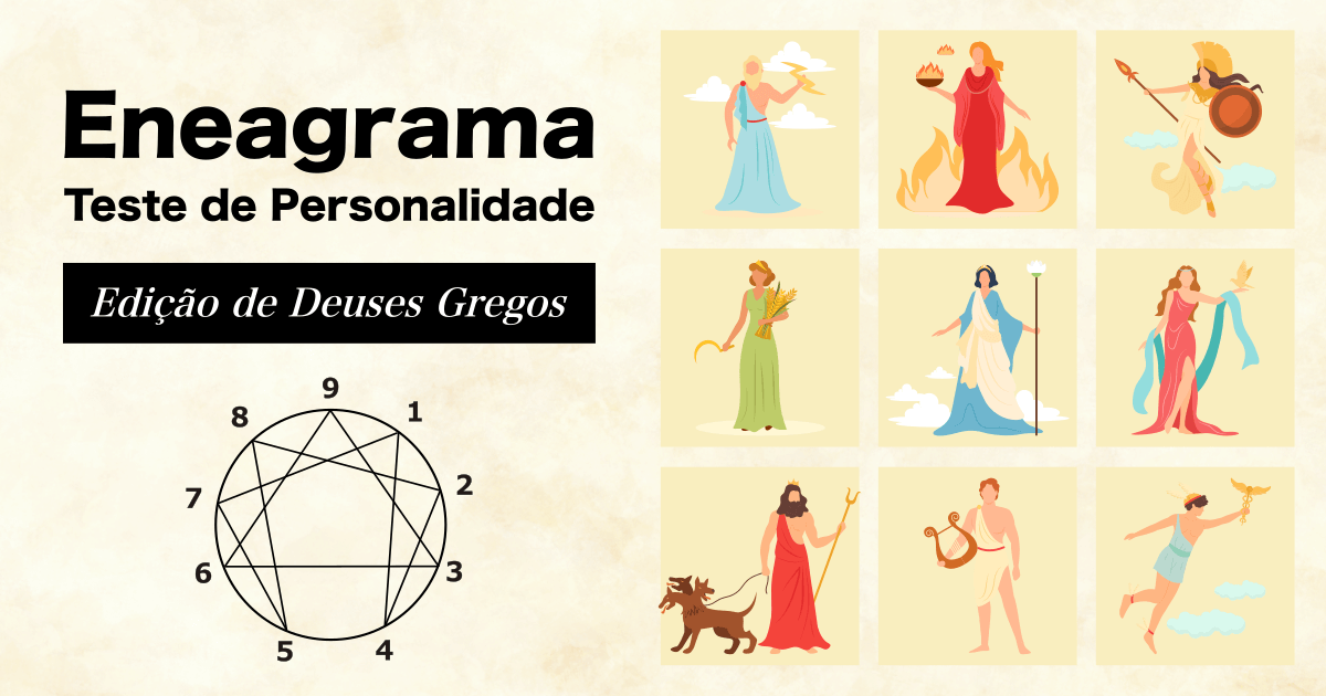 Teste de Eneagrama - Edição de Deuses Gregos