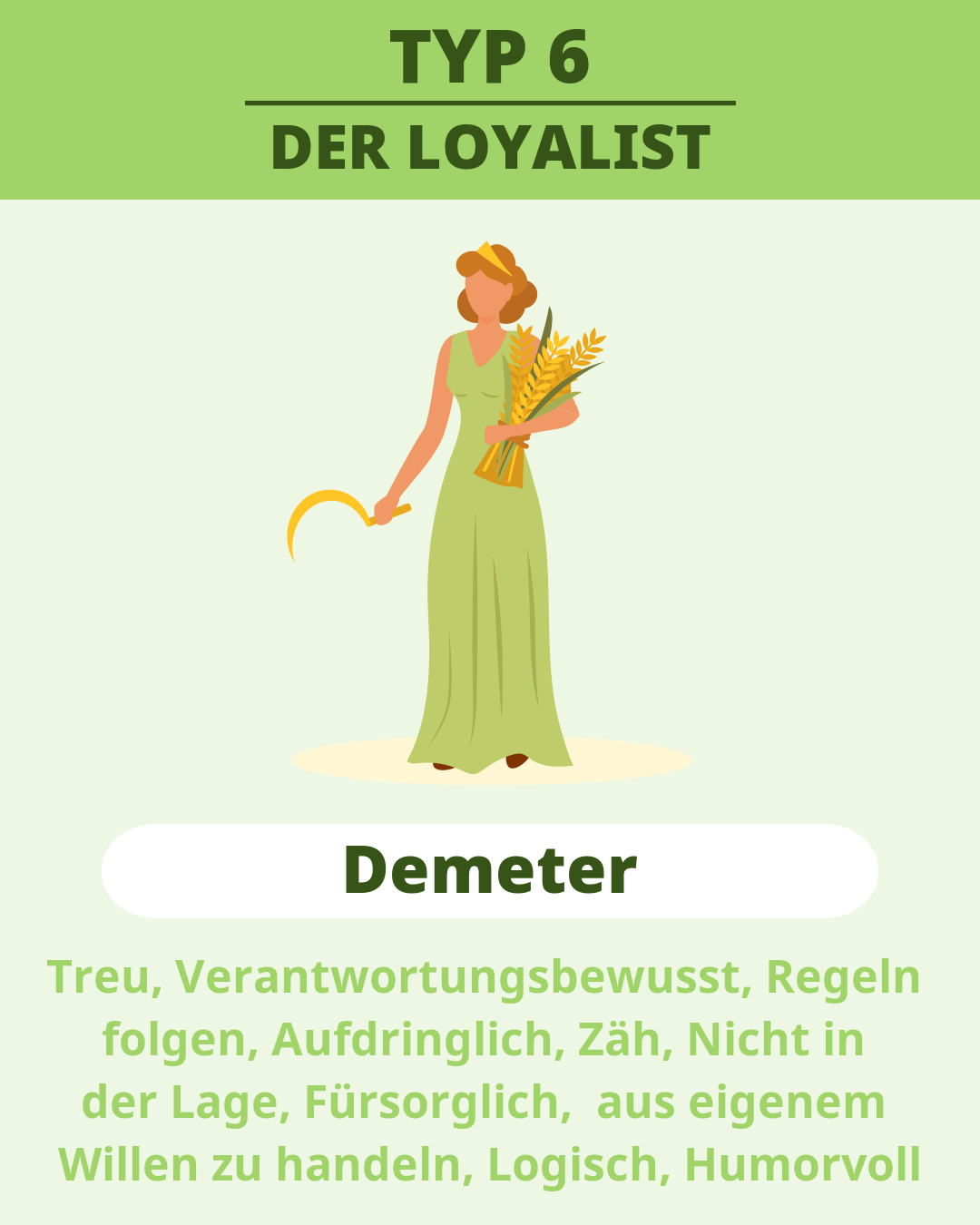 TYP 6 - Demeter(DER LOYALIST)