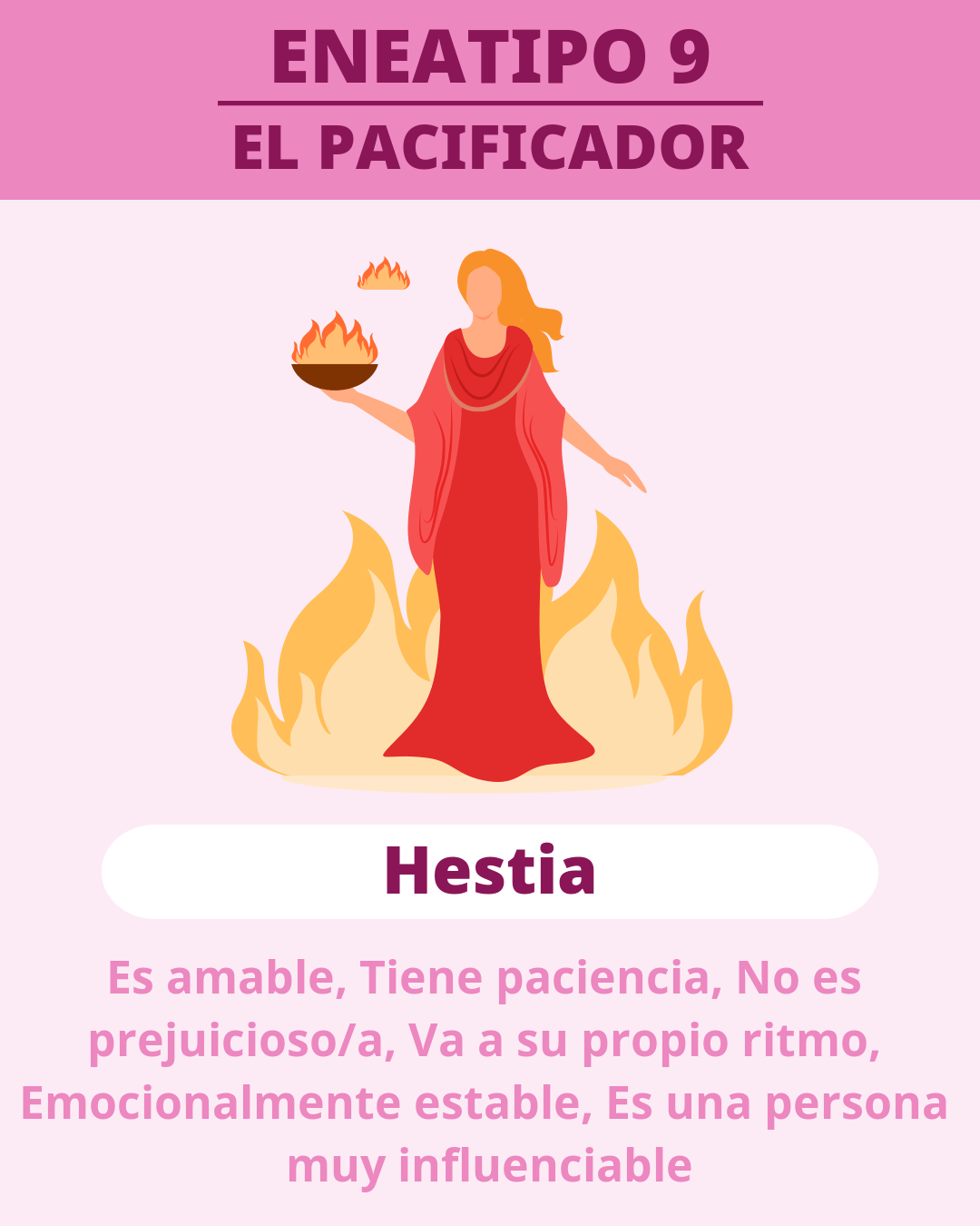 ENEATIPO 9 - Hestia(EL PACIFICADOR)