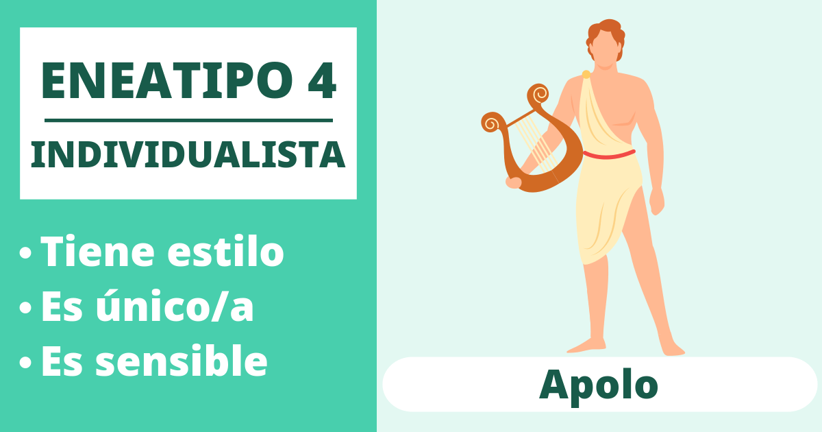 Eneatipo 4 (El individualista) - Tipo Apolo