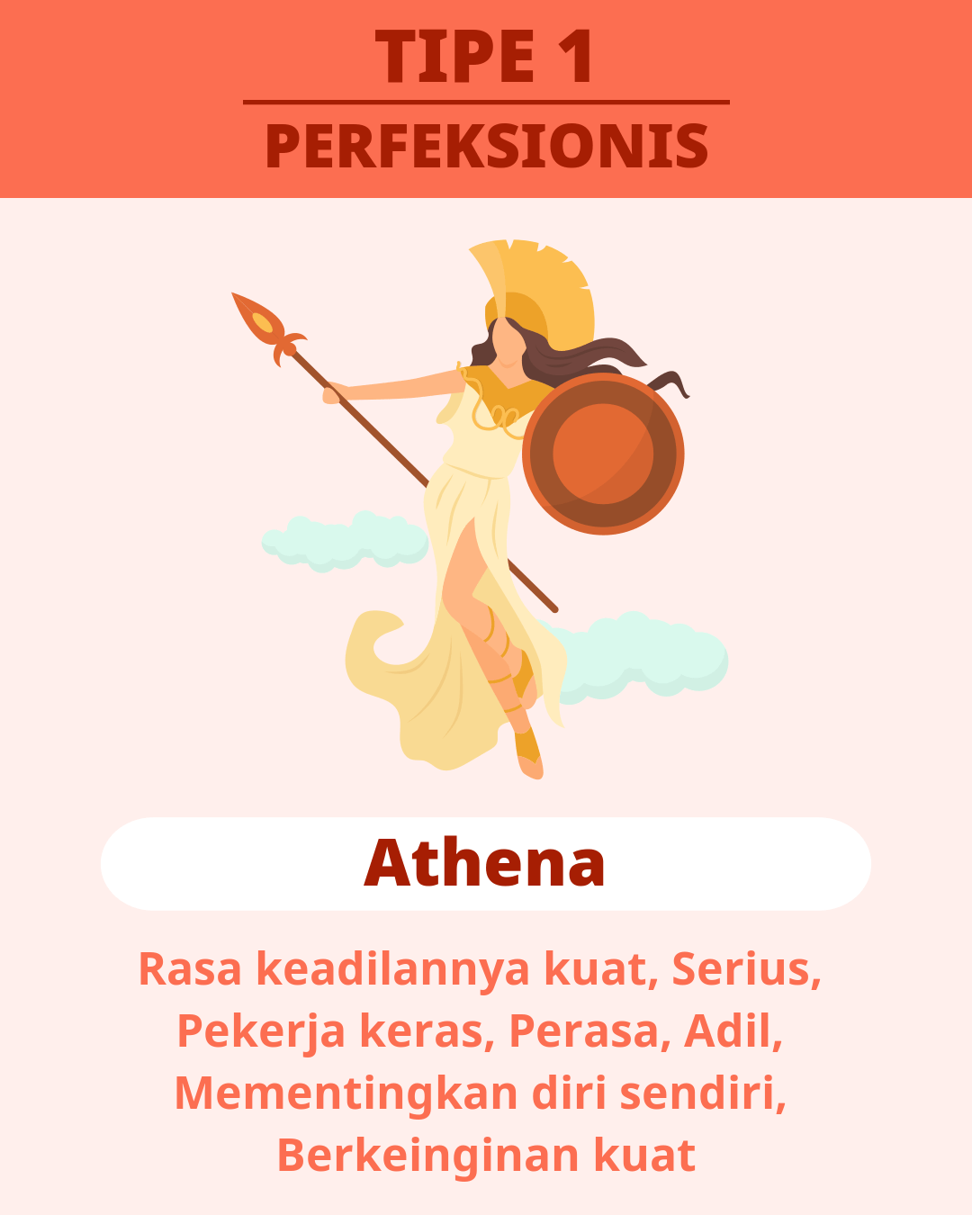 TIPE 1 - Athena(PERFEKSIONIS)