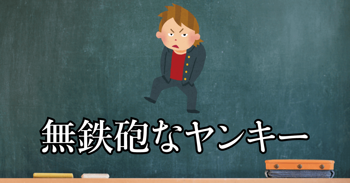 無鉄砲なヤンキー