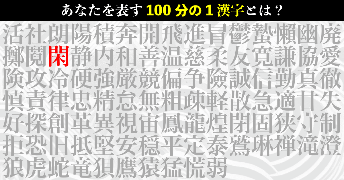 閑