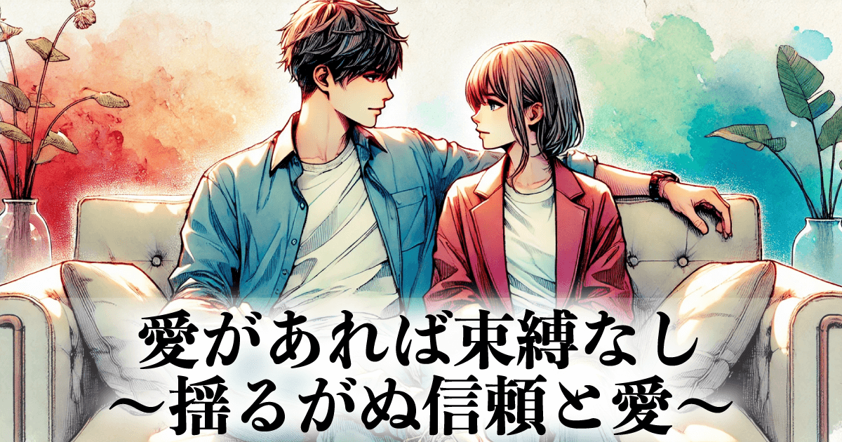 愛があれば束縛なし(揺るがぬ信頼と愛)