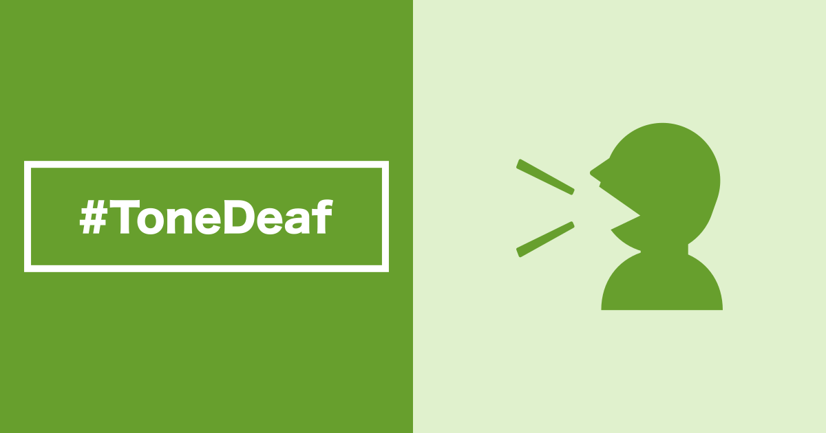Tone-deaf