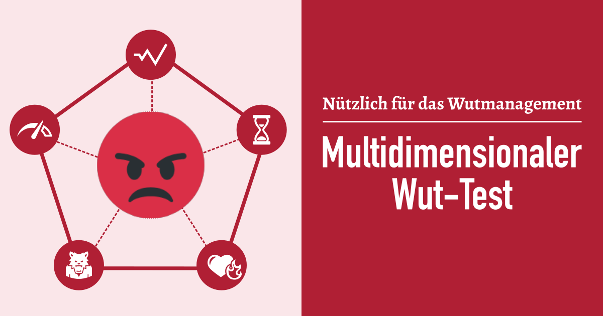 Multidimensionaler Wut-Test - Nützlich für das Wutmanagement