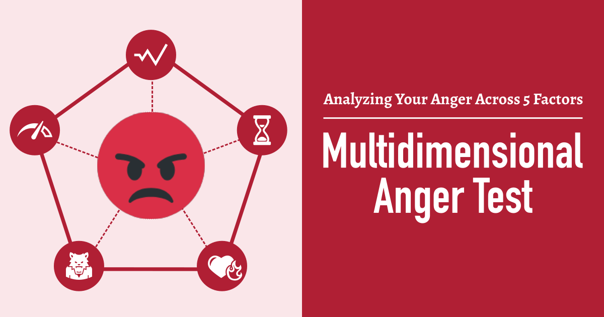 Multidimensional Anger Test - Analyzing Your Anger Across 5 Factors