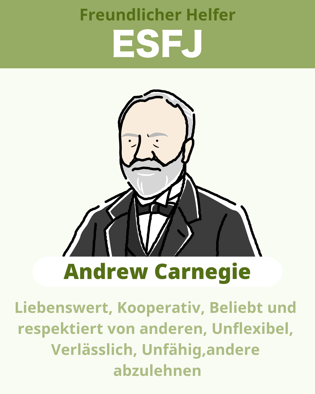 Andrew Carnegie - ESFJ