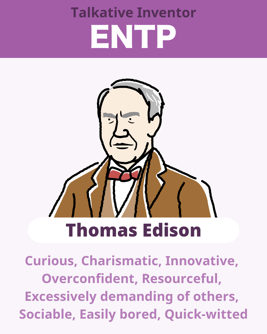 Thomas Edison - ENTP