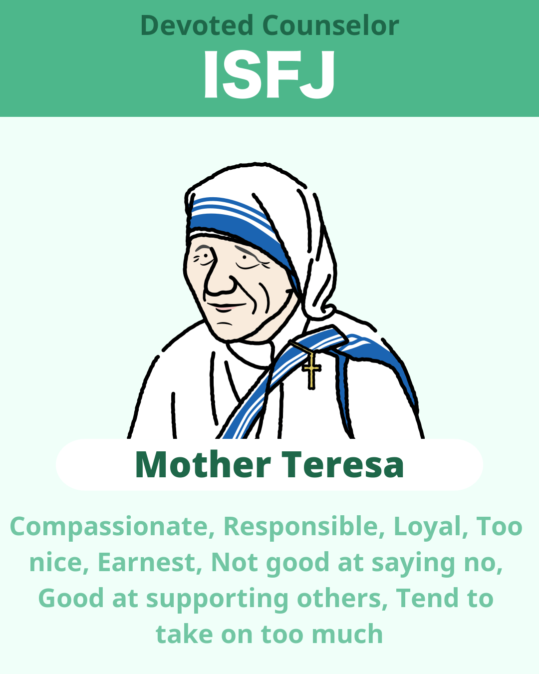 Mother Teresa - ISFJ