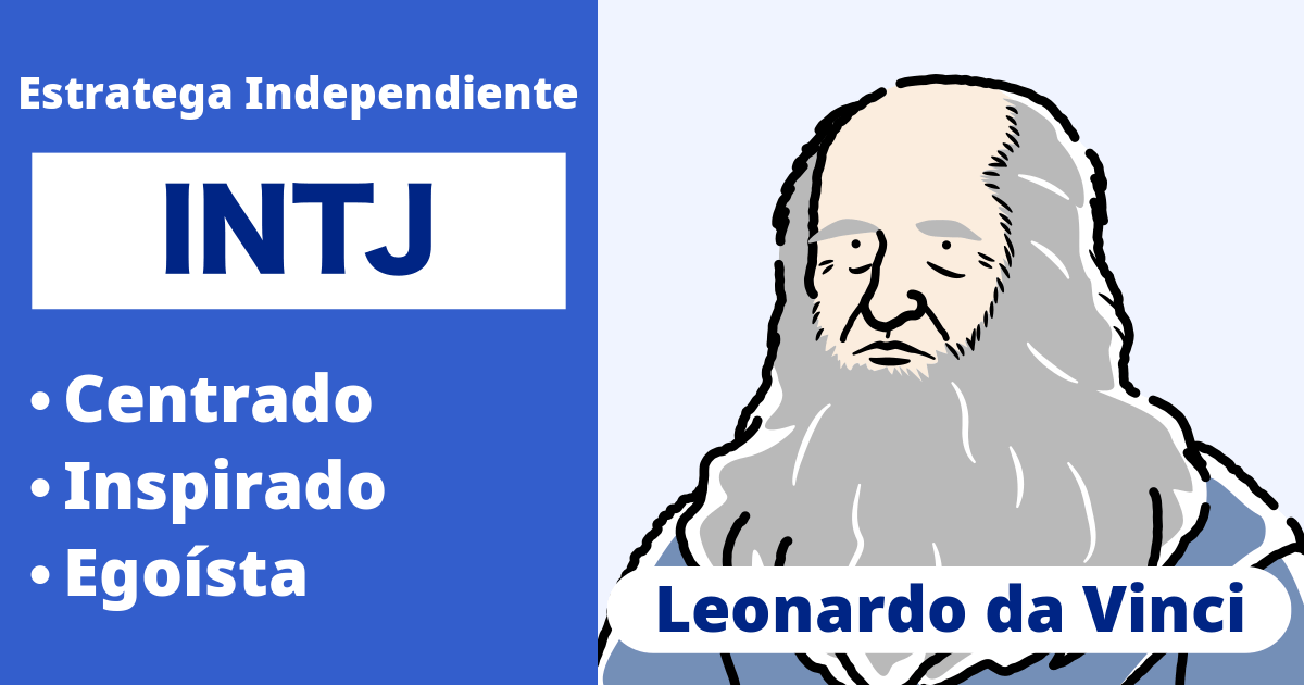 INTJ: Tipo Leonardo da Vinci (Introvertido, Intuitivo, Pensador, Juicioso)