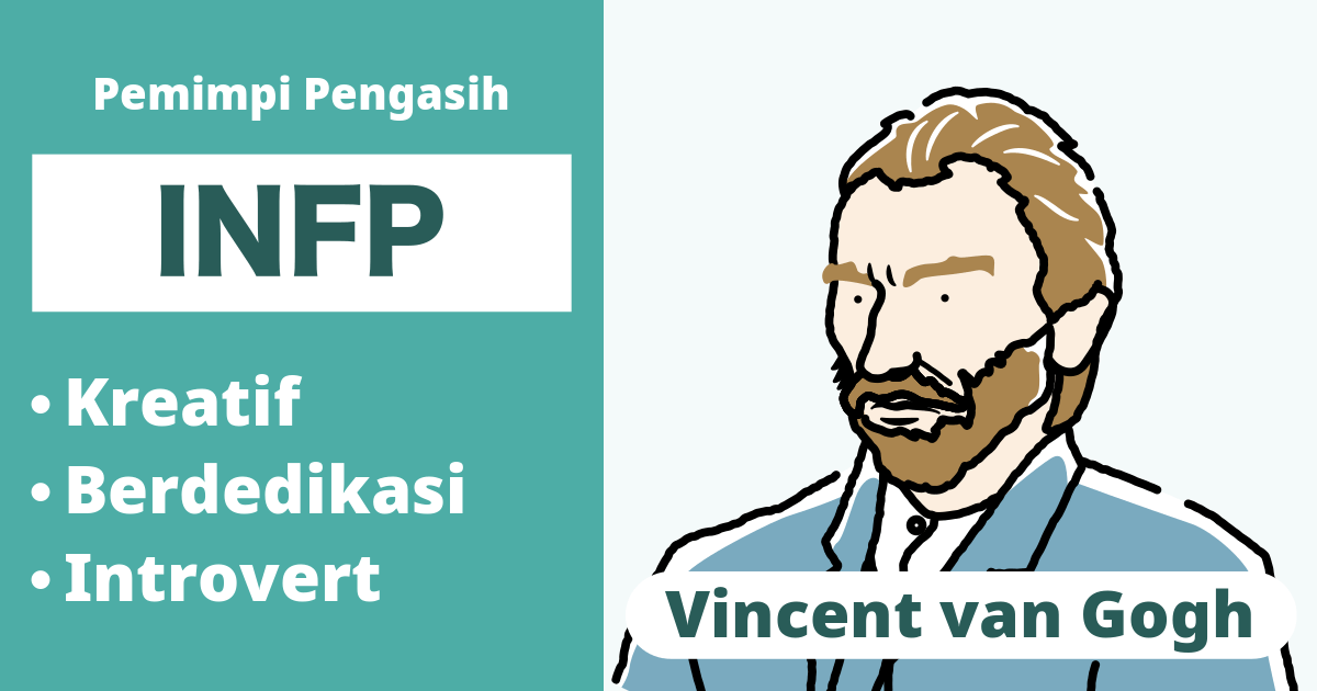INFP: Tipe Vincent van Gogh (Introvert, Intuitif, Perasaan, Persepsi)