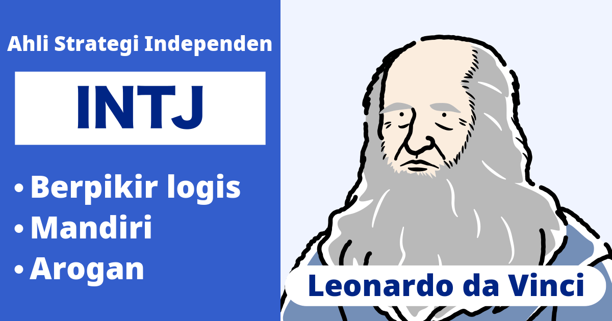 INTJ: Tipe Leonardo da Vinci (Introvert, Intuitif, Berpikir, Penilaian)