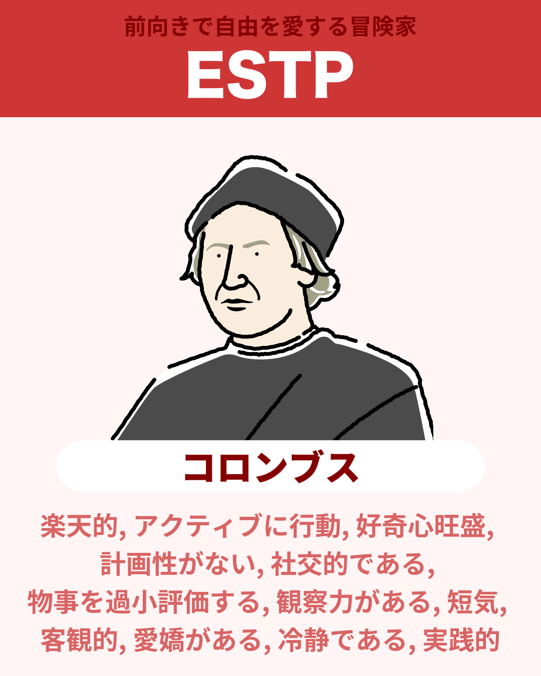 コロンブス - ESTP