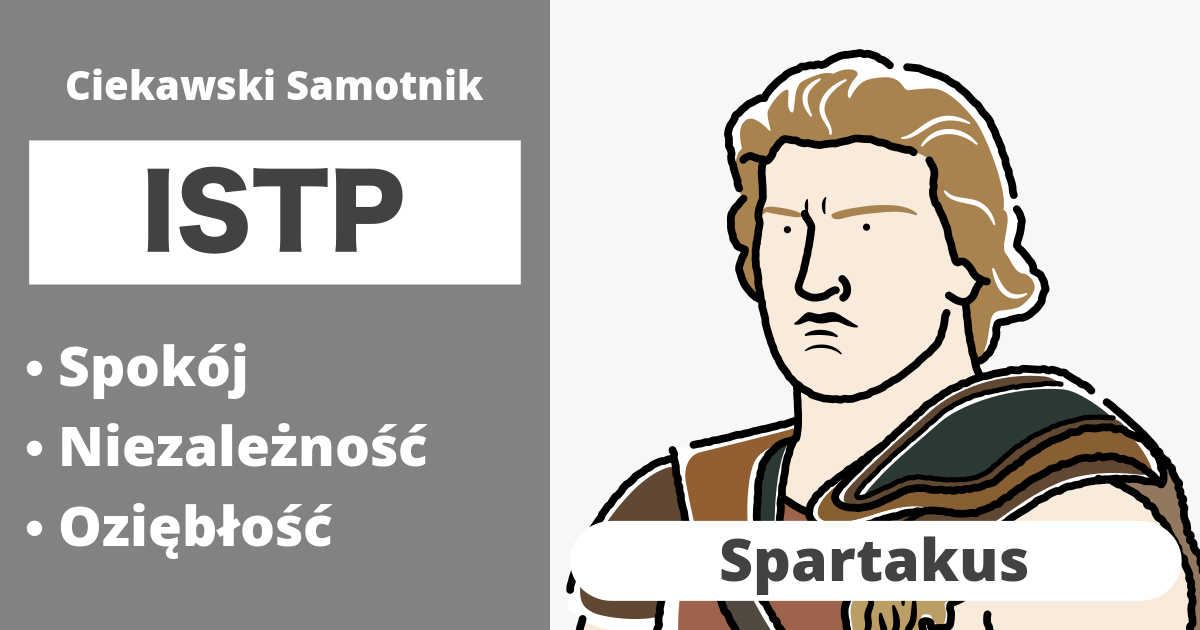 ISTP: Typ Spartakusa (Introwertyk, Czujność, Myślenie, Postrzeganie)