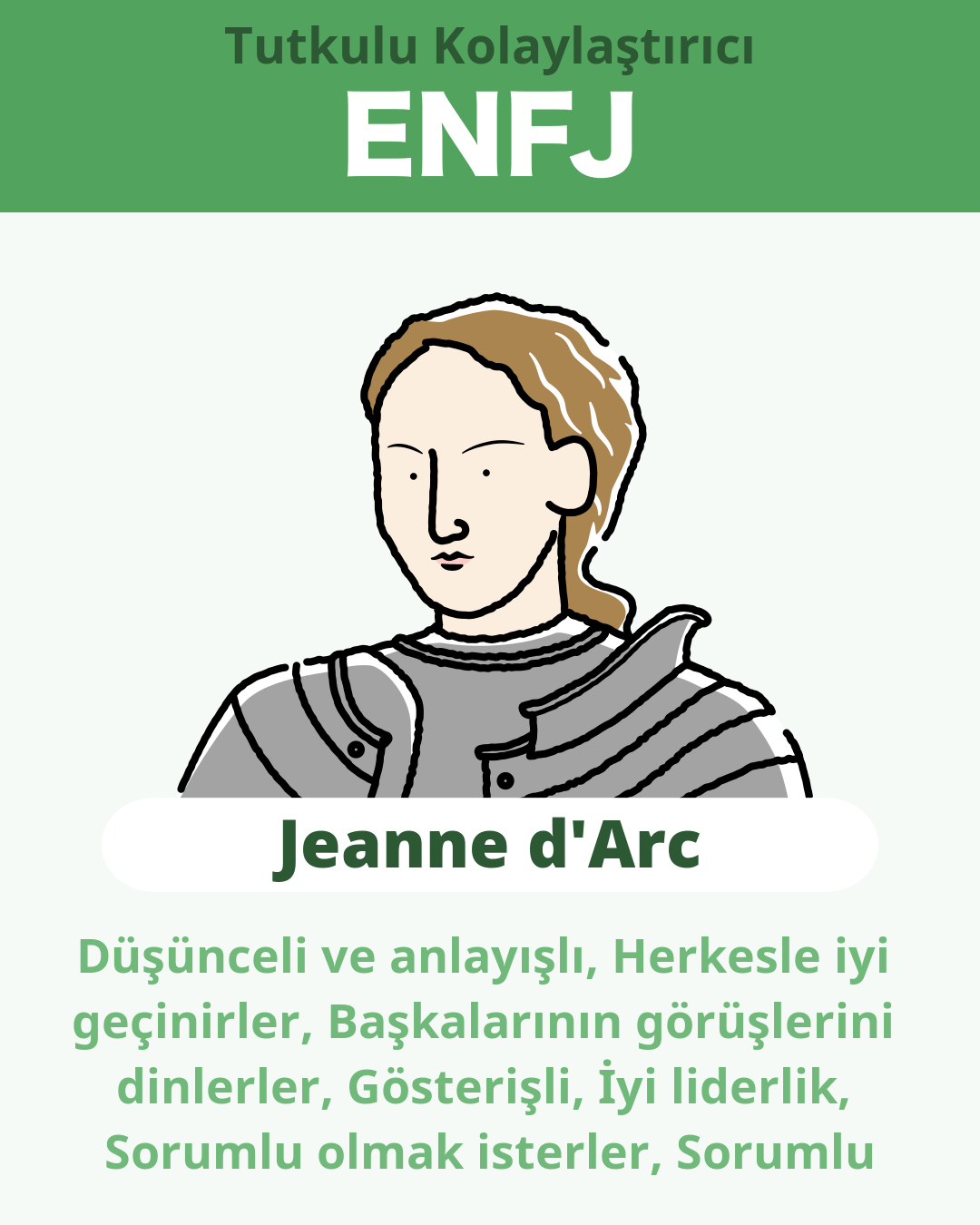 Jeanne d'Arc - ENFJ