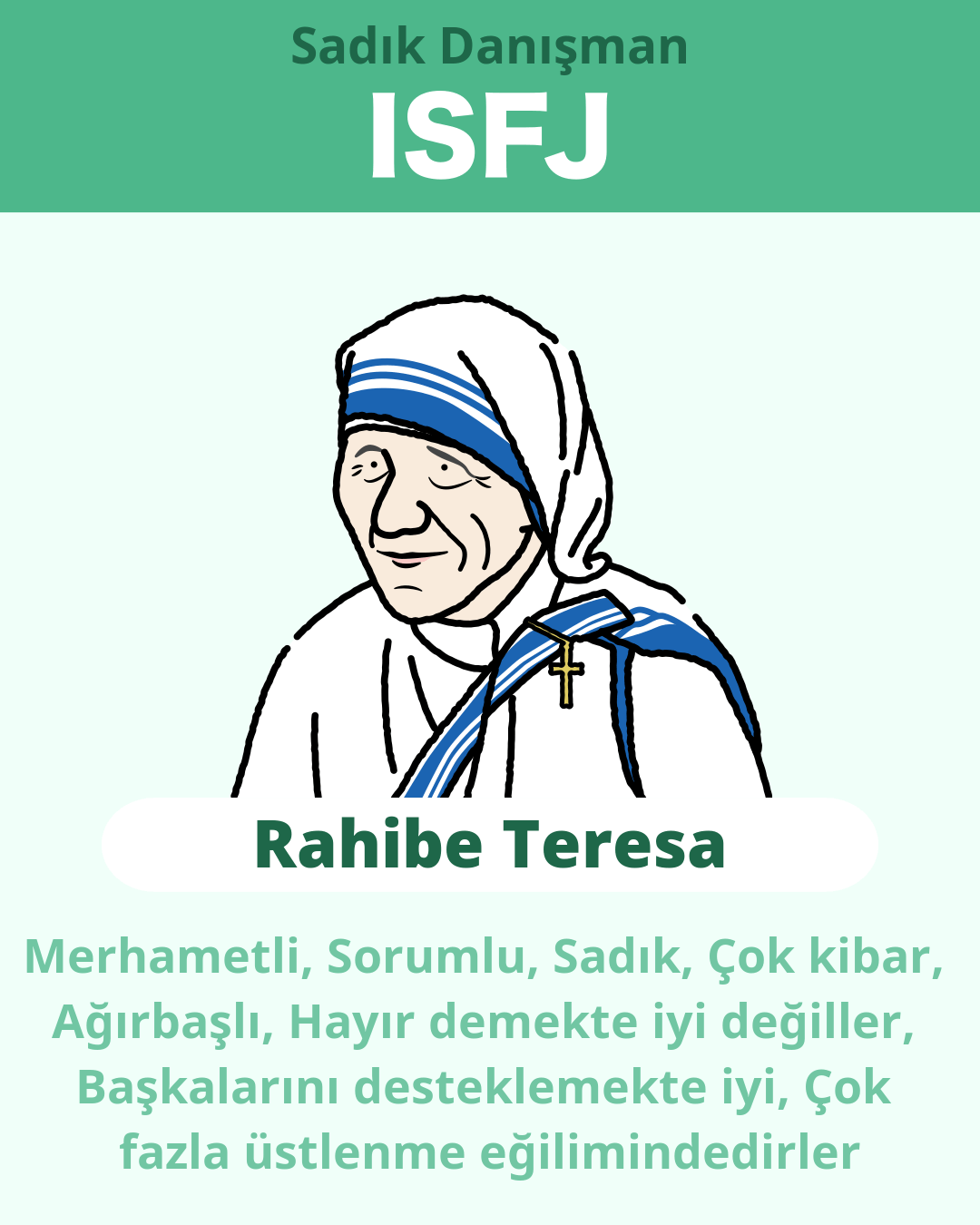 Rahibe Teresa - ISFJ