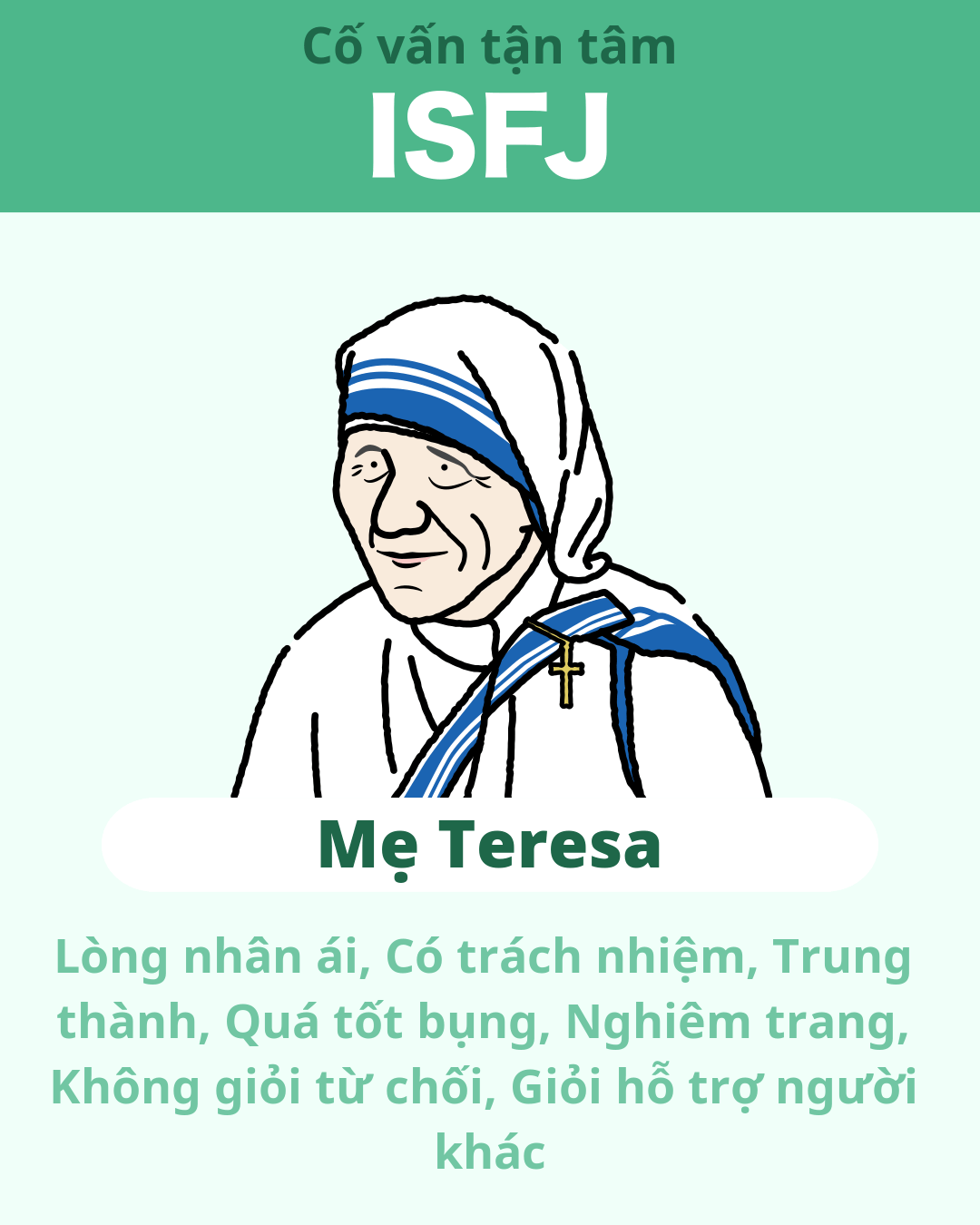 Mẹ Teresa - ISFJ