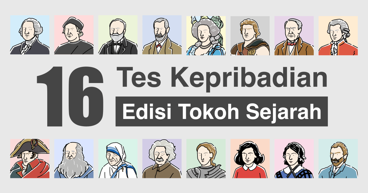 Tes 16 Kepribadian - Edisi Tokoh Sejarah