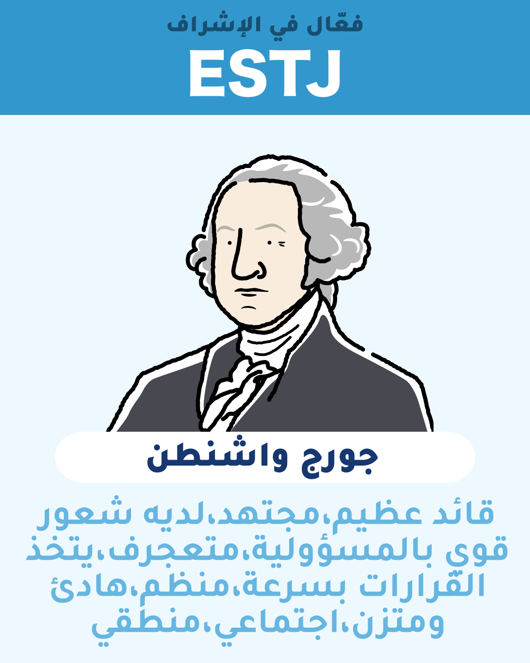 جورج واشنطن - ESTJ