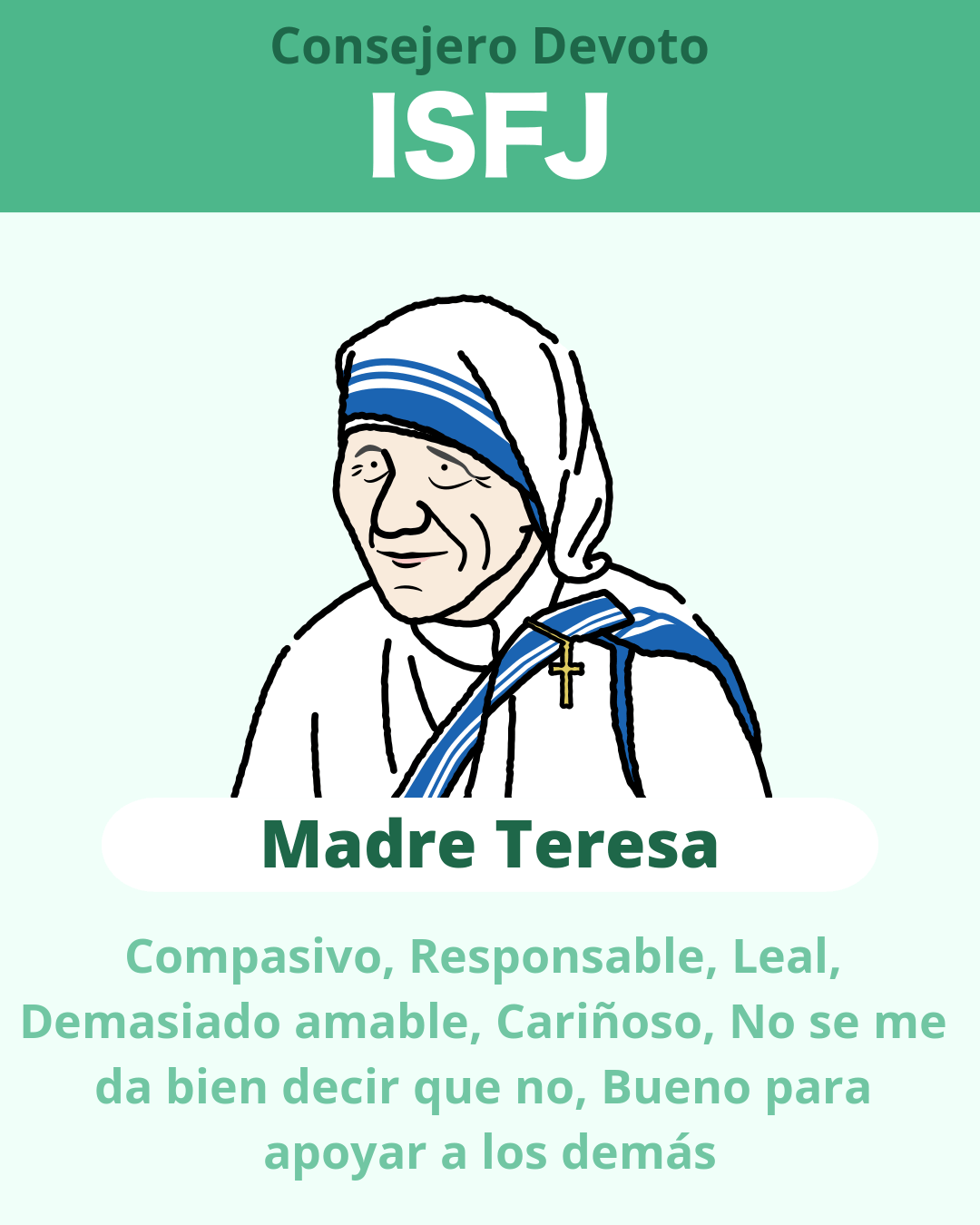 Madre Teresa - ISFJ