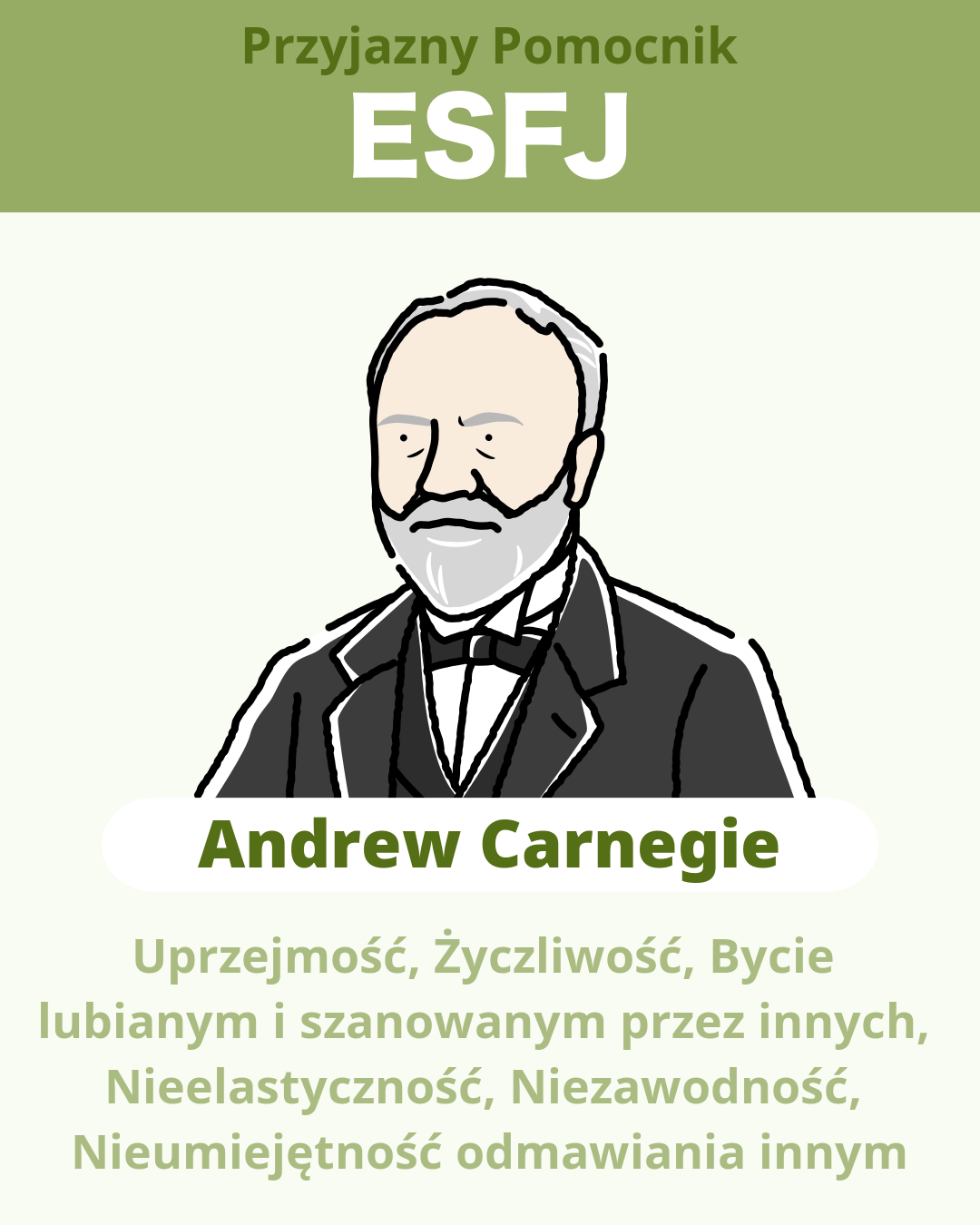 Andrew Carnegie - ESFJ