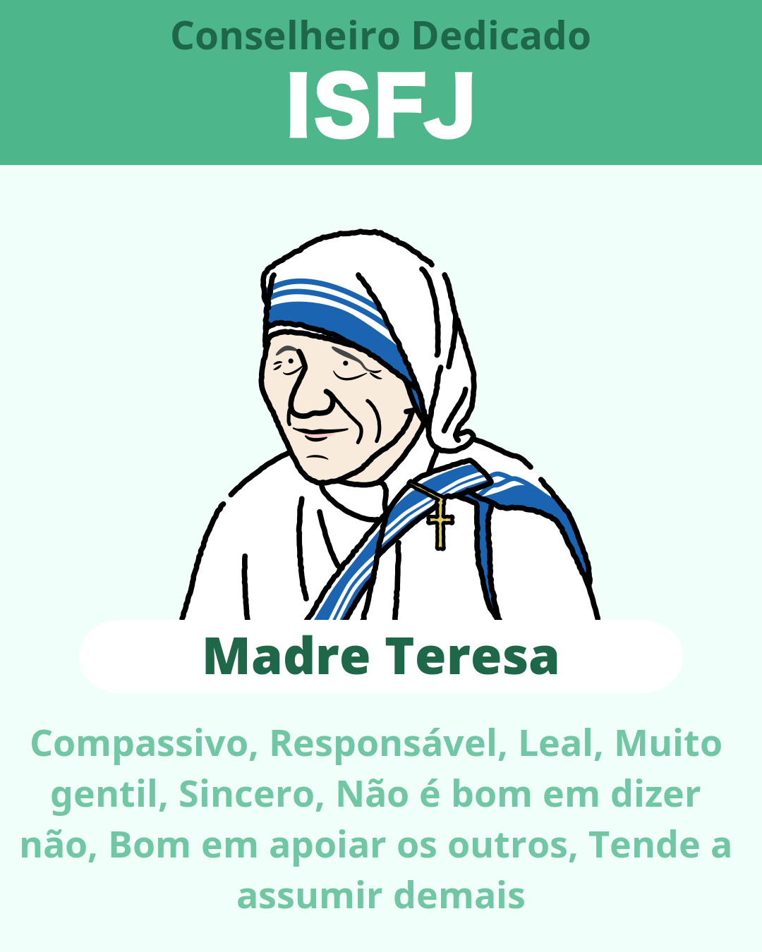 Madre Teresa - ISFJ