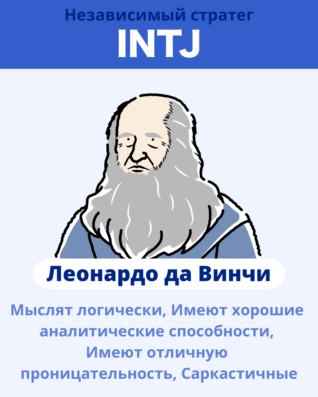 Леонардо да Винчи - INTJ