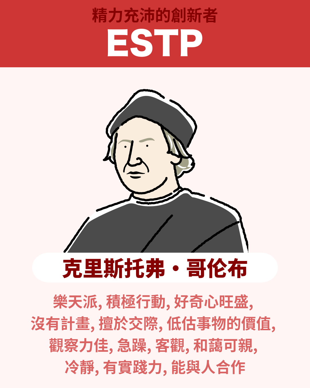 克里斯托弗·哥伦布 - ESTP