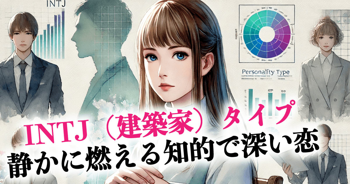 INTJ(建築家)タイプ 静かに燃える知的で深い恋