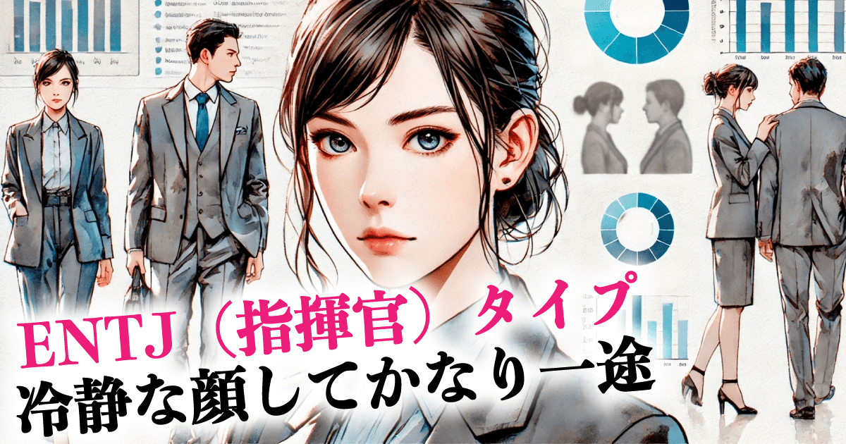 ENTJ(指揮官)タイプ 冷静な顔してかなり一途