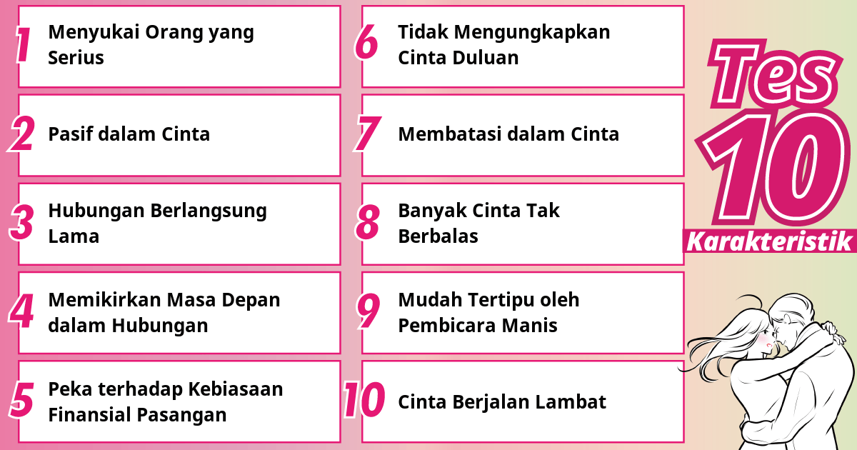 Saya tertarik pada orang yang serius