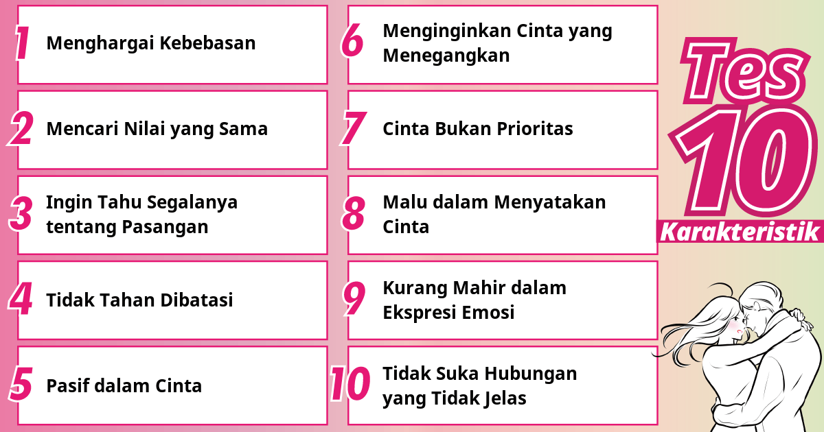 Saya menghargai kebebasan saya dan ingin dihormati