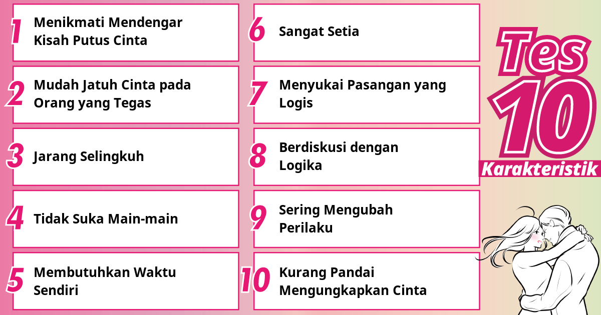 Saya suka mendengar cerita tentang perpisahan orang lain