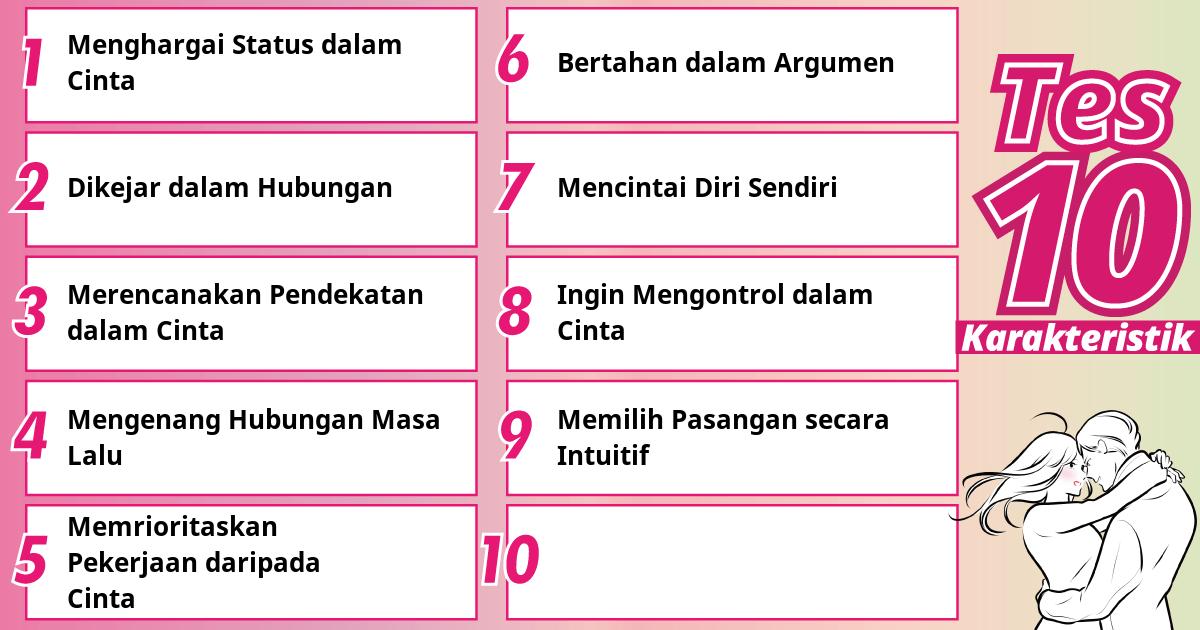 Status penting bagi saya dalam cinta