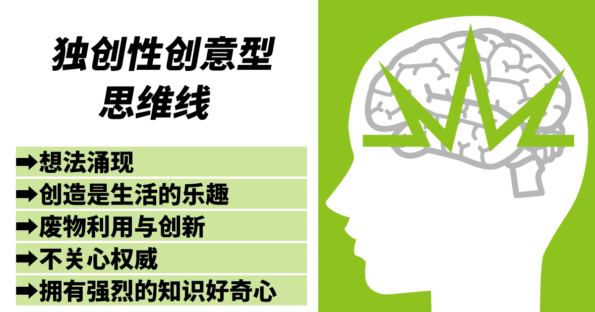 独创性创新型思维线