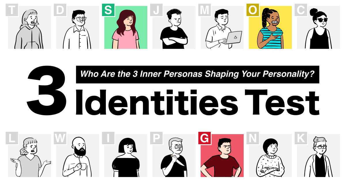 3 Identities Test - Who Are the 3 Inner Personas Shaping Your Personality?