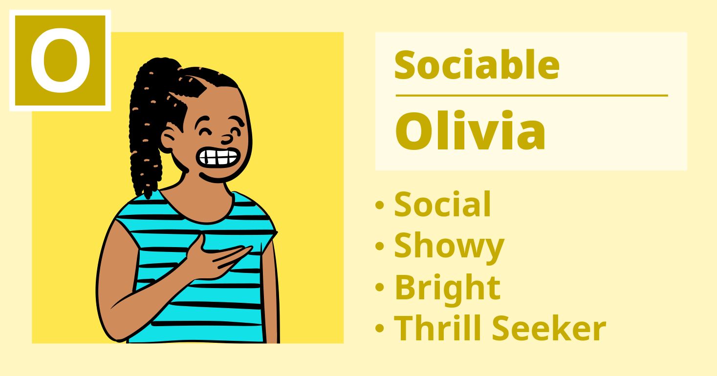 Olivia: Cheerful Chatterbox