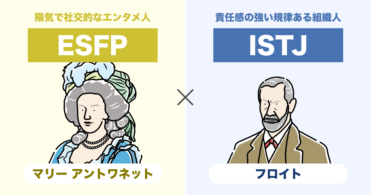 ESFP（エンターテイナー）とISTJ（管理者）の相性まとめ - 恋愛、仕事、友達、親子、兄弟の相性を解説します