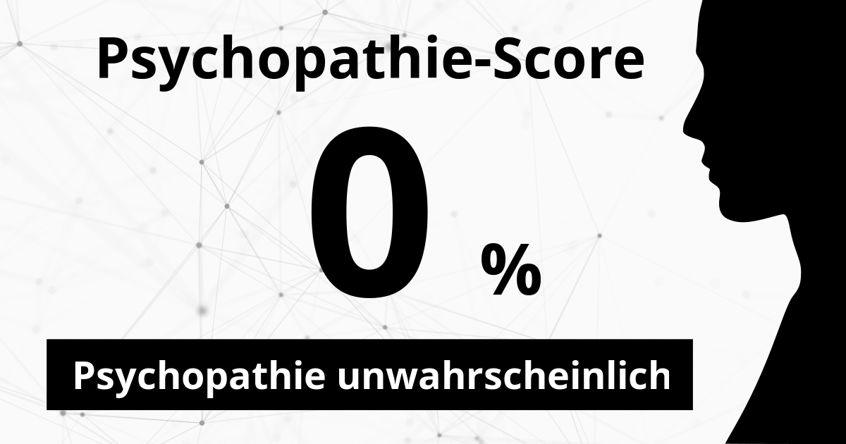 Keine Psychopathie